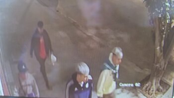 Una cámara de seguridad registró