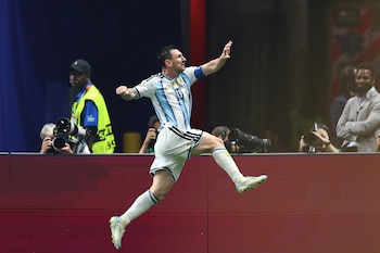Messi es líder de la tabla de goleadores (AP)