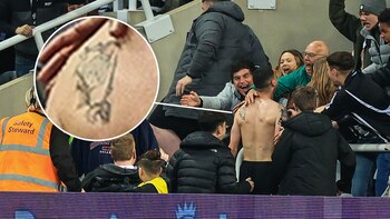 Miguel Almiron #24 of Newcastle