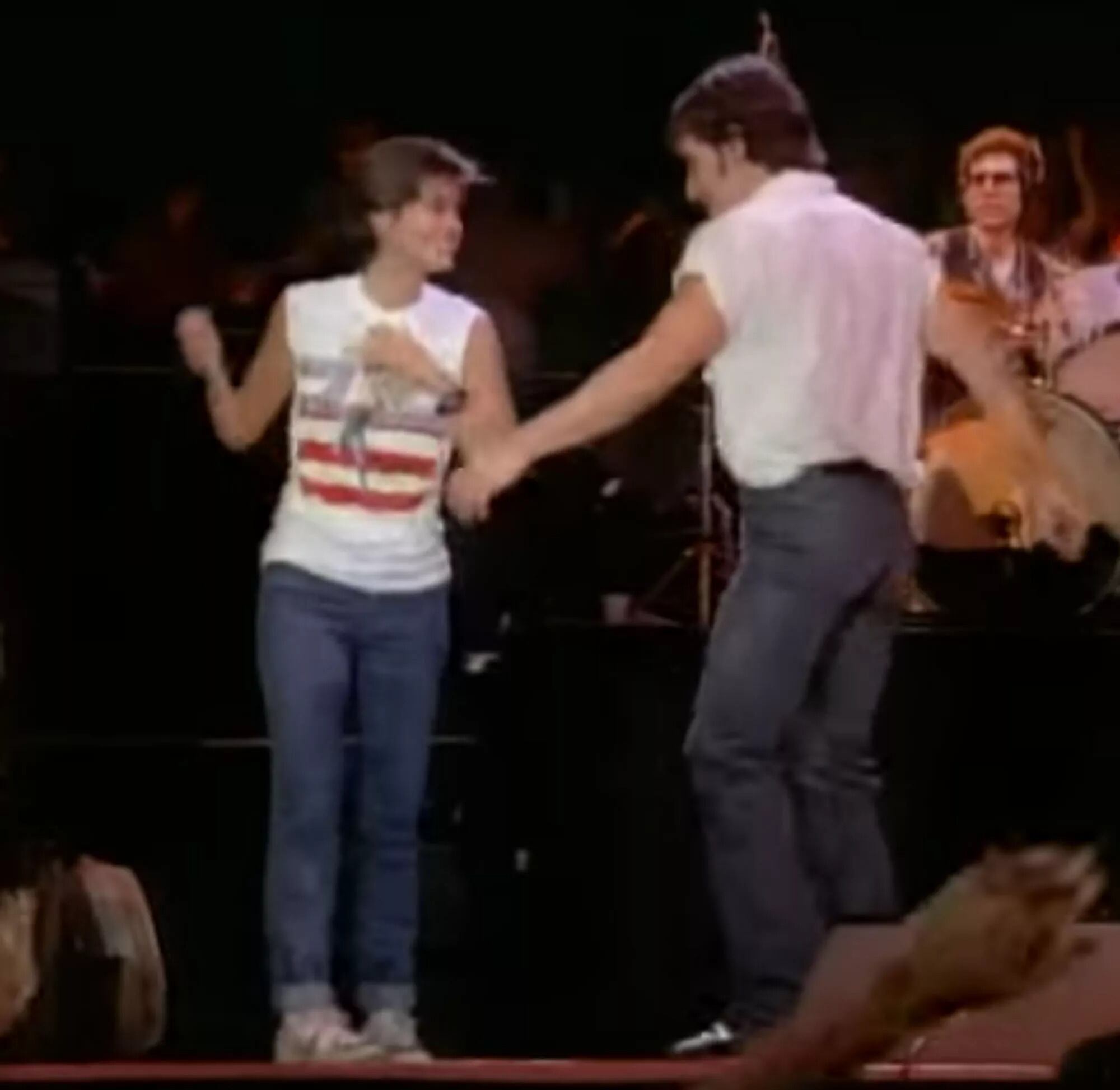 La actriz recuerda su icónica participación en el videoclip de Bruce Springsteen,