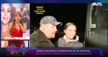 Karla Tarazona no deja solo