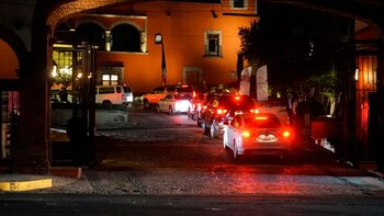 Alberto Fernández compartió anoche una