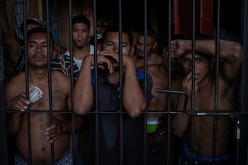 Once centros penitenciarios hondureños, incluidos Támara y El Progreso, operan con reclusos por encima de su capacidad establecida. (Foto: REUTERS)