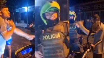 Policía se hizo viral en