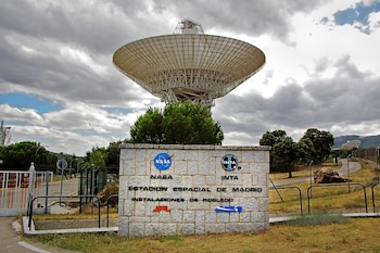 La nave Orión de la Misión Artemis II se comunica a través de las antenas de Robledo de Chavela, en Madrid