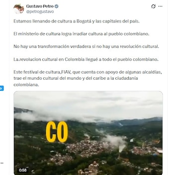 Gustavo Petro en X