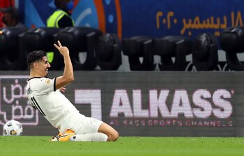 Baghdad Bounedjah es uno de los referentes del Al Sadd (Reuters)