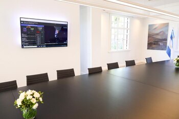 La pantalla con los datos