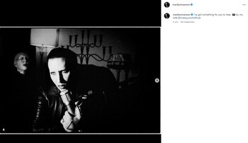 Marilyn Manson regresó a las