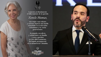 Abelardo de la Espriella reaccionó a la muerte de la actriz, escritora y empresaria Yamile Humar: “Una huella entrañable”