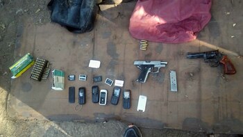 2017: las armas de su detención en Río Negro