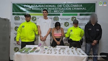 La menor de edad fue inducida a grabar videos y realizar trasmisiones en vivo - crédito Fiscalía General de la Nación