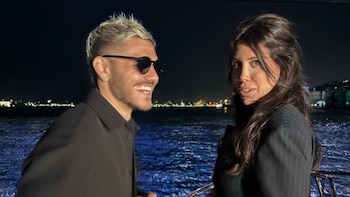 Mauro Icardi mostró fotos junto