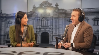 Martin Riepl y Fatima Chávez