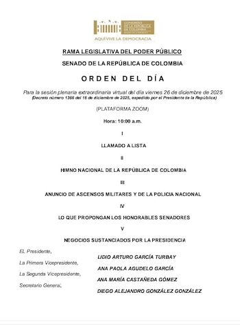 La reunión extraordinaria, fijada por