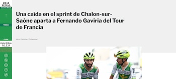 A través del siguiente comunicado, el cuadro español confirmó la salida del ciclista de 31 años, nacido en La Ceja-crédito Caja Rural Seguros