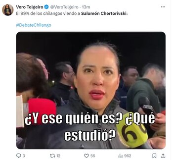 Foto: @verotegeiro / X