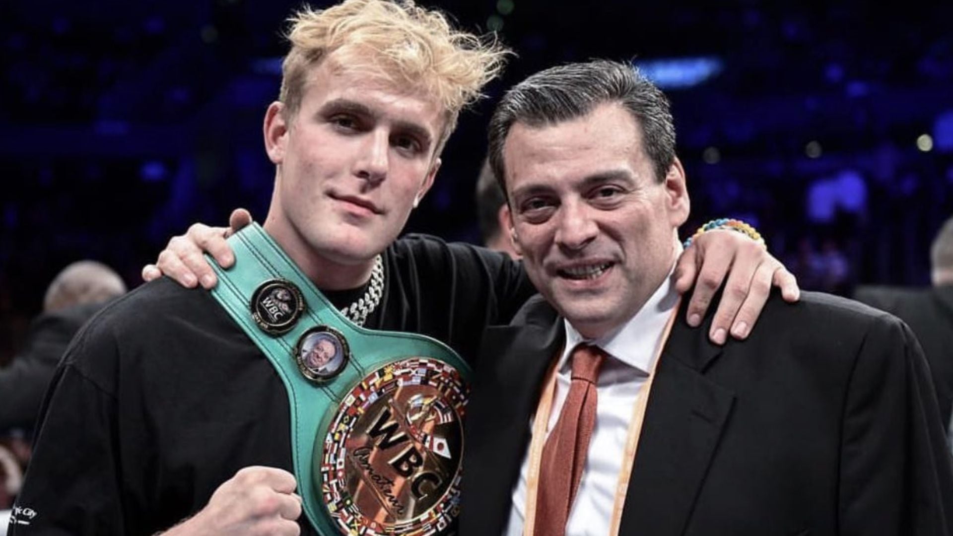 Mauricio Sulaimán mostró su apoyo hacia Jake Paul (X@wbcmoro)