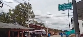 Ataque con drones y explosivos