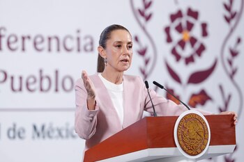 La presidenta de México, Claudia