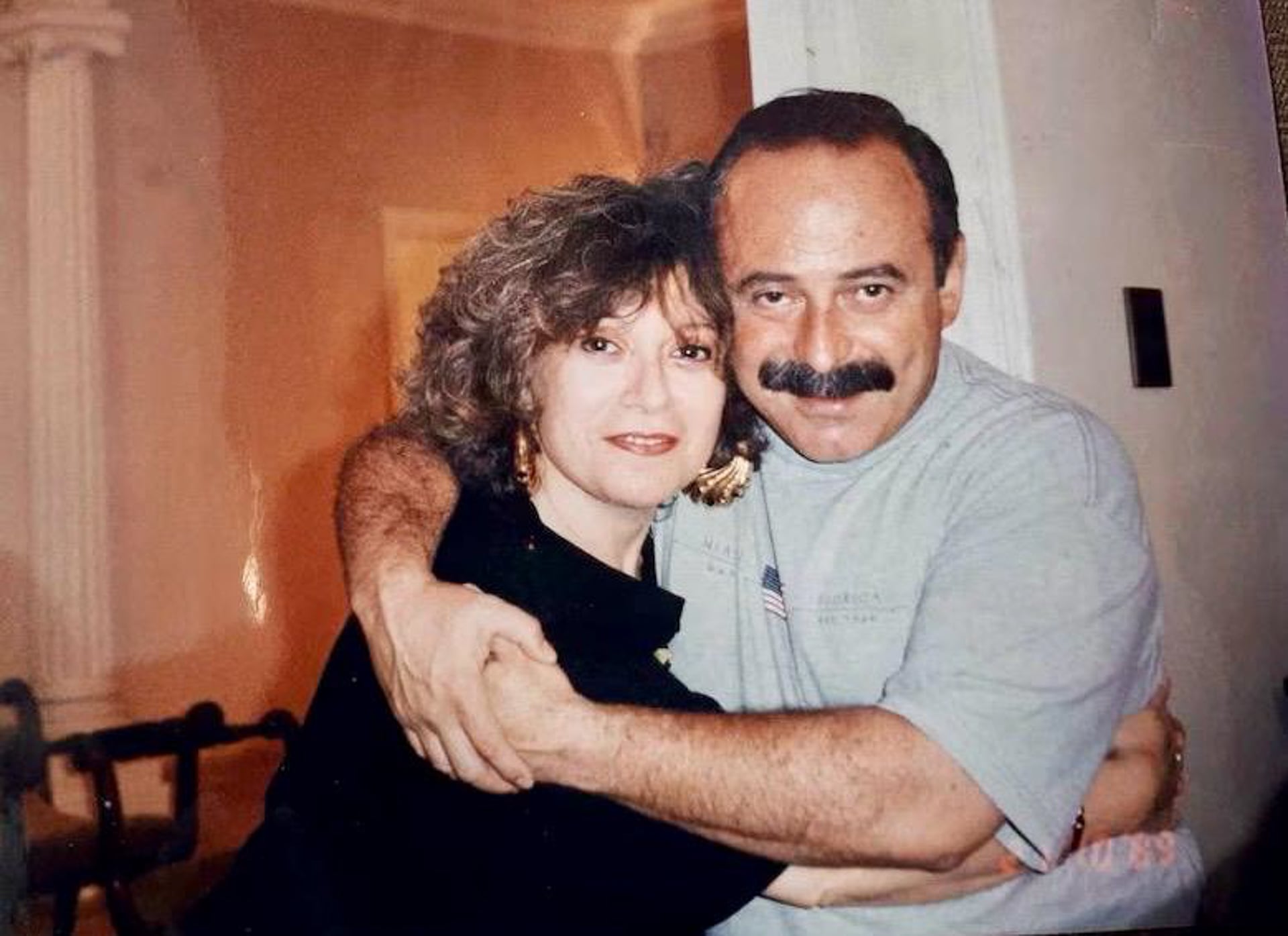 La tía Mirta Guinzburg y su adorado hermano menor, Jorge Guinzburg