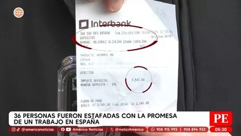 Los agraviados, procedentes de distintas