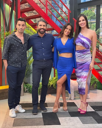 Karina Borrero agradeció a sus