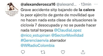 Fuerte accidente de un bus