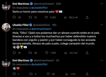 Los tweets entre el Pato