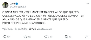 Luca Figurelli, amigo de Martina