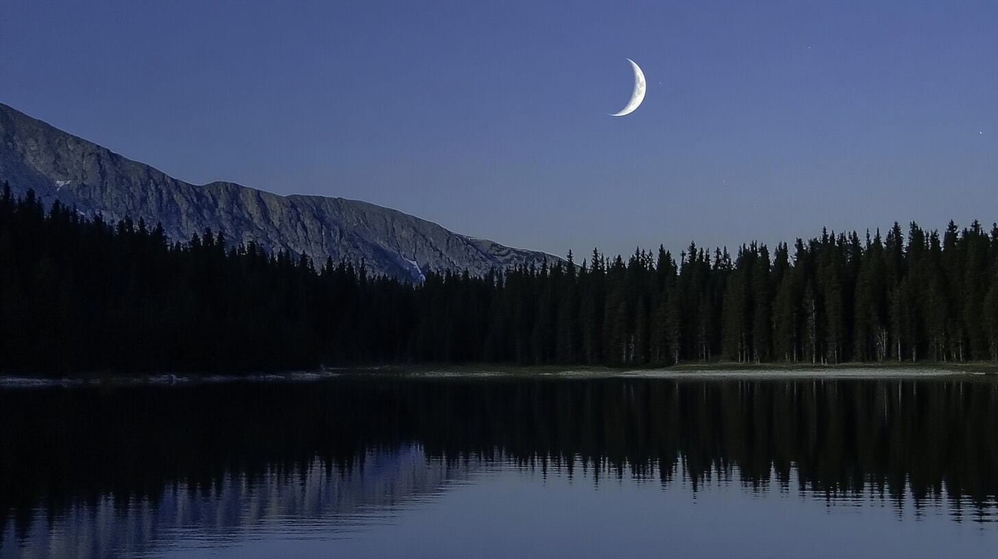 Después de la luna llena viene el cuarto menguante (Imagen Ilustrativa Infobae)