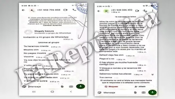 La Fiscalía indaga presuntos delitos de acoso, extorsión y marcaje o reglaje, mientras el exfutbolista negó haber ordenado o coordinado actos de intimidación