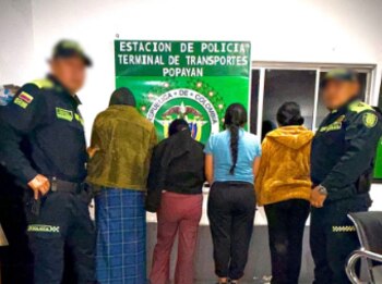 Las extranjeras quedaron a disposición