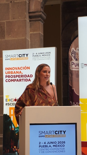 Innovación digital y turismo se entrelazan en el desarrollo urbano de Puebla. La cooperación internacional impulsa la gestión inteligente de las ciudades. Referentes globales se reúnen para debatir el futuro de América Latina. (Cortesía Smart City)