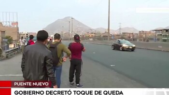 Ausgangssperre: Lima Metro, Metropolitano und