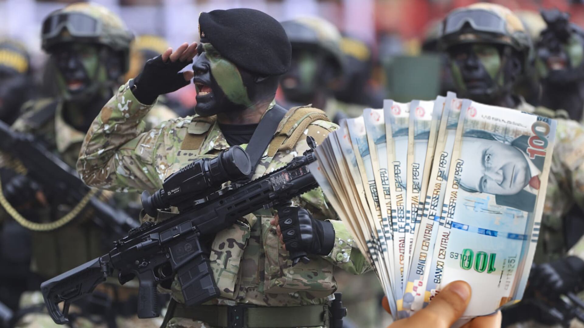 ¿Cuál es el salario del personal de Fuerzas Armadas en el 2025? Foto: Composición Infobae Perú