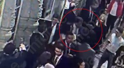 El video de las cámaras de seguridad del cruce entre Facundo Manes y Santiago Caputo: qué muestran las imágenes y qué se dijeron