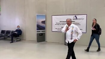 La inusual llegada de López