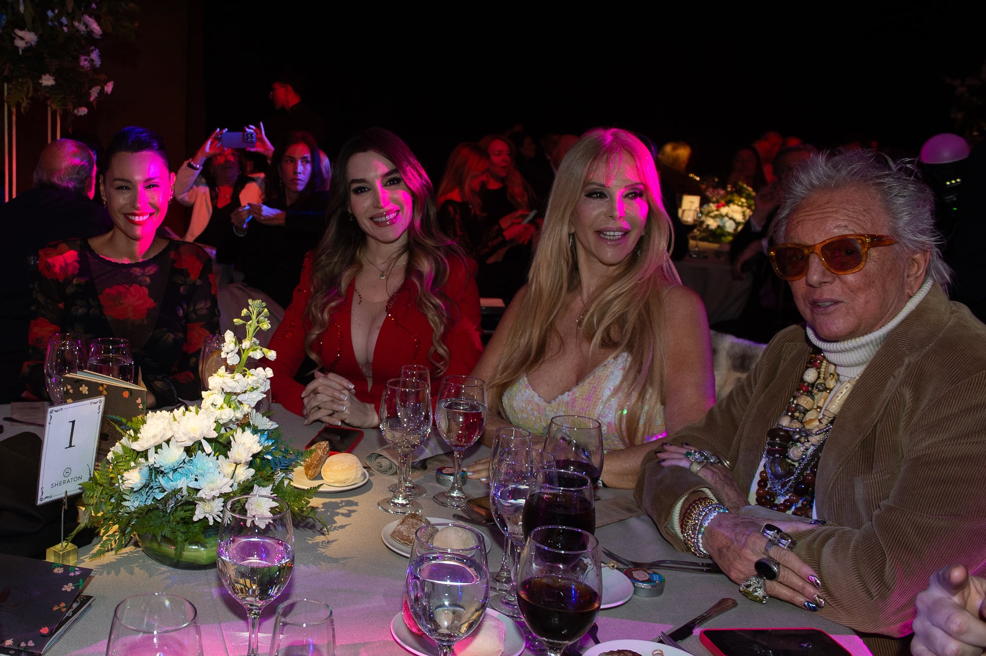 Graciela estuvo acompañada por Pepe Cibrián, Fátima Florez y Pampita (Jaime Olivos)