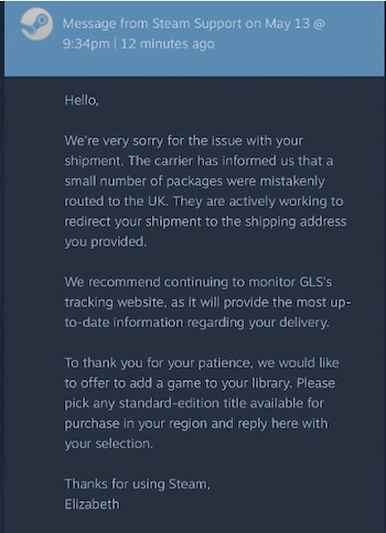 Steam regaló videojuego a usuario que se quejó por la demora de su Steam Controller.