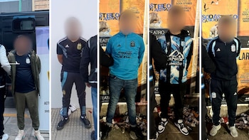 Estaban prófugos, fueron a ver la despedida de Messi y terminaron detenidos