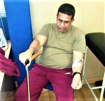 El coronel Gámez Bustamante preso