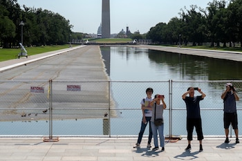 Piscina refletora do Lincoln Memorial
