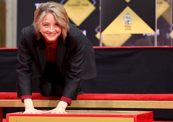 Jodie Foster recibió una estrella