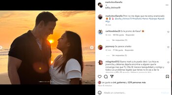 Mark Vito le dedica romántico