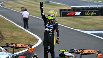 Victoria de Norris y el podio del GP de Gran Bretaña