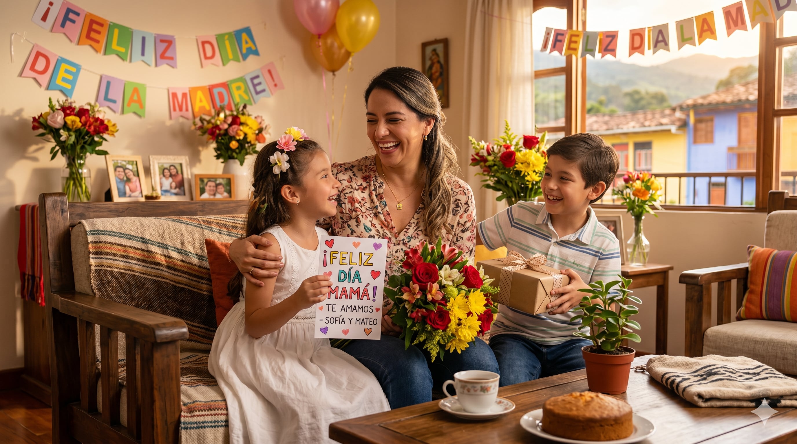 El Día de la Madre en Colombia se celebrará el domingo 10 de mayo de 2026, según lo establece la Ley 28 de 1925 - crédito Visuales IA