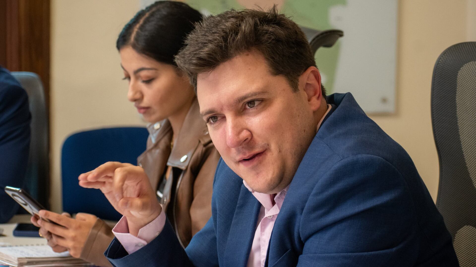 José Jairo Jaramillo sostuvo que el objetivo principal de Petro en Estados Unidos será reducir la confrontación - crédito @MinInterior/X