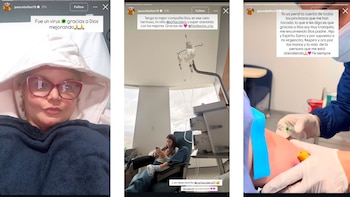 Paulina Ceballos enfrenta una nueva hospitalización en Bogotá, acompañada por su familia durante este proceso - crédito @pauceballos19/ Instagram
