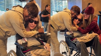 Alejandra Baigorria sorprende a su abuelita y a su trabajadora del hogar obsequiándoles un viaje a Piura